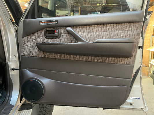 80 Series Landcruiser Speaker Pods Brown
